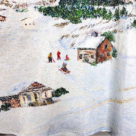 Corey Lynn Calter NWOT Wonderland Midi Skirt Large Winter Ski Print - Picture 8 of 16